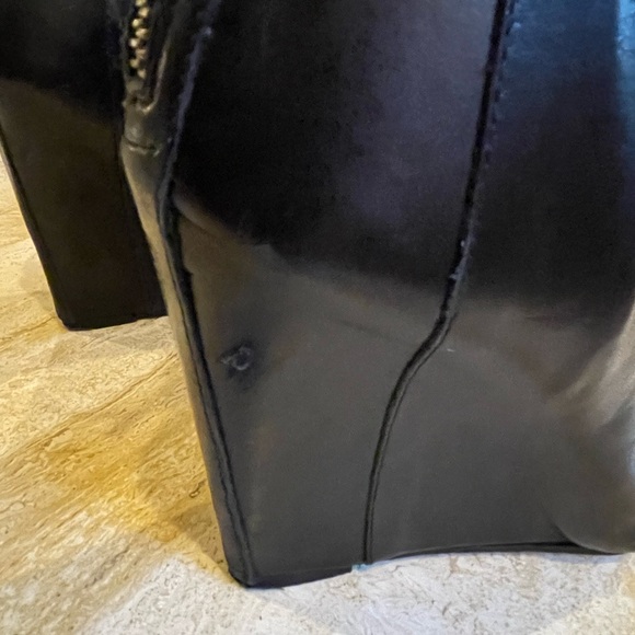 IRO Heeled Leather Ankle Boot Sandal - Picture 6 of 10